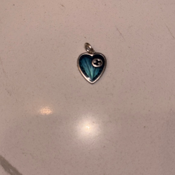 Gucci Blue heart with necklace - Picture 5 of 8